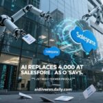 AI Replaces 4,000 at Salesforce as CEO Says, ‘I Just Need Fewer People’ salesforce ceo reduces workforce caw8d